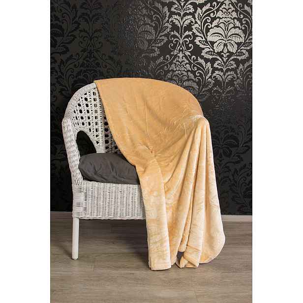TP Mikroflanelová deka Premium 150x200 - Béžová