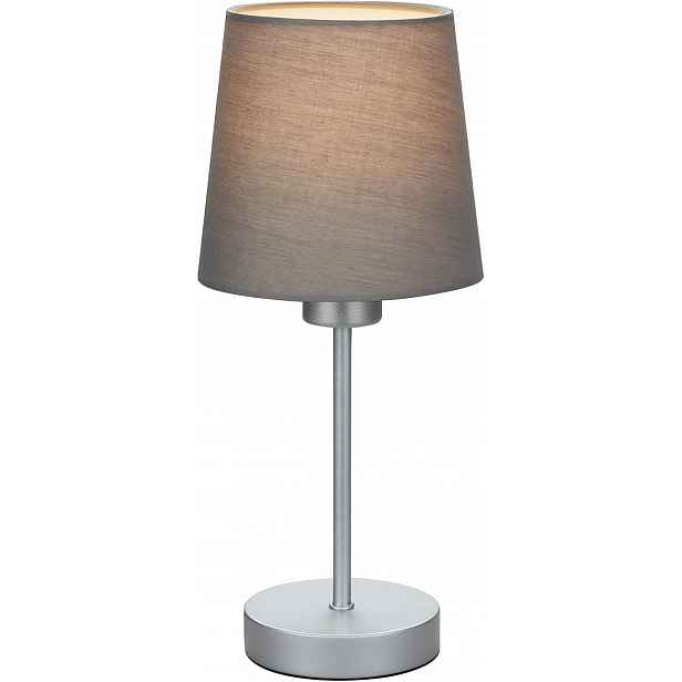 Noční lampa s kabelovým spínačem, látkové stínítko, max. 25 W