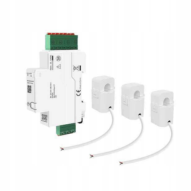 Měřič proudu 3-fázový obousměrný transformátor 120A WiFi Tuya