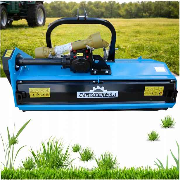 Bijaková sekačka Agrostar AM-155D mulčovač 155 cm traktor 30-40 Km