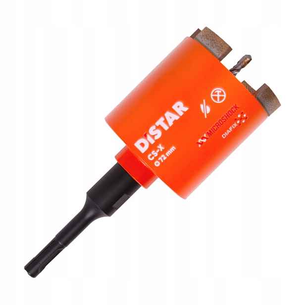 Korunkový Vrták (pod plechovky) 72x70-4xSDS+