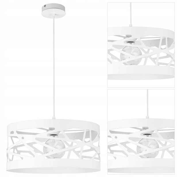 Bílá závěsná Modul Frez nastavitelná výška pro čítárnu Sigma Lighting