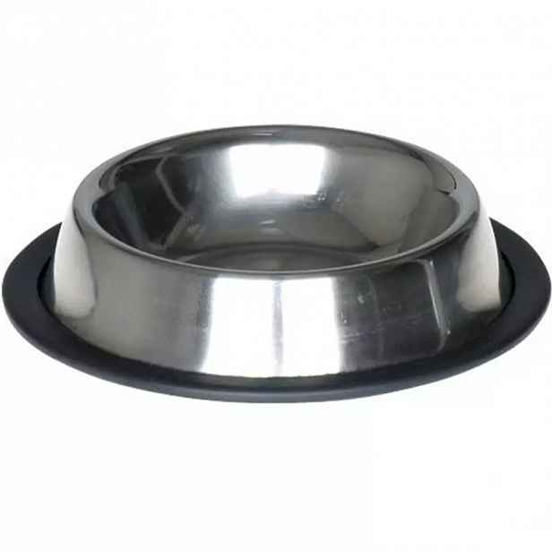 Miska protiskluzová chrom 0,25 l / 11 cm
