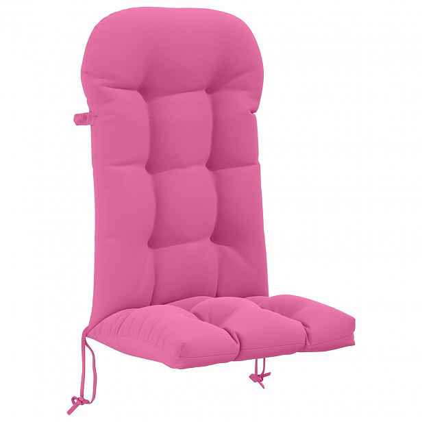 vidaXL Polštář na sluneční lehátko PUTTEN 100% polyester Růžová