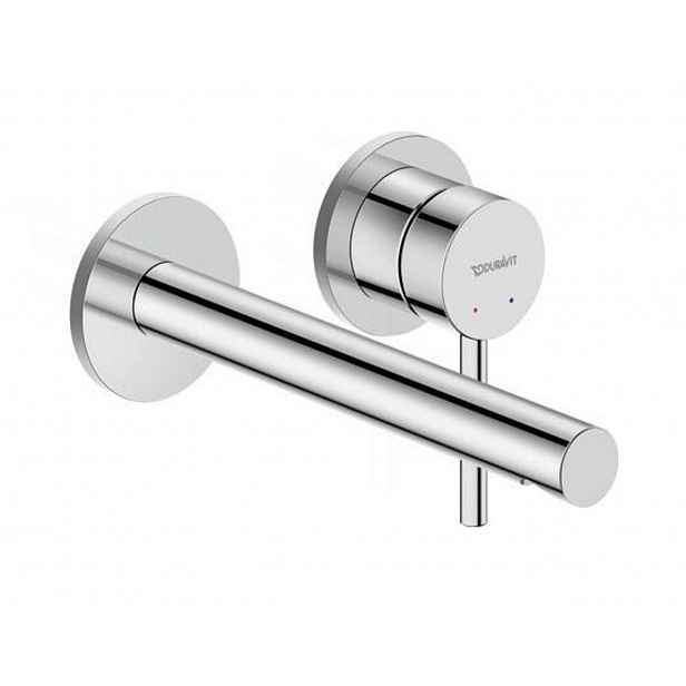 Duravit Circle - Umyvadlová baterie pod omítku, 2-otvorová instalace, chrom CE1070004010