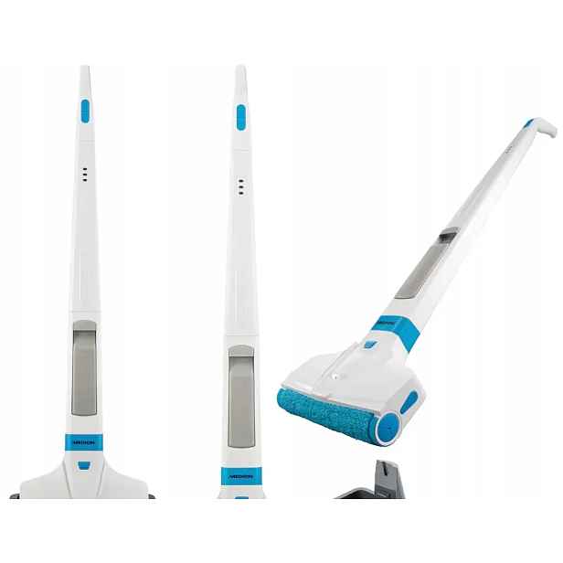 Elektrický Bezdrátový Samočisticí Mop 40W Led, Bílá Stanice