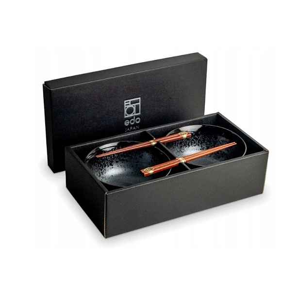 Sada 2 misek s hůlkami Udon Koge 800 ml Box