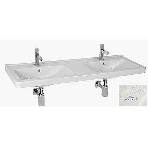 Umyvadlo Jika Cubito 130x48,5 cm dva otvory pro baterii H8144201001041