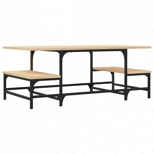 vidaXL Konferenční stolek dub sonoma 100x50,5x40 cm kompozitní dřevo