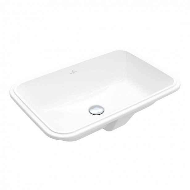 Villeroy & Boch Architectura - Vestavné umyvadlo, 56x36 cm, bez přepadu, alpská bílá 5A776101