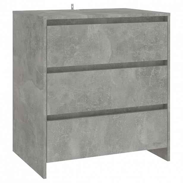 vidaXL Příborník betonově šedý 70x41x75 cm kompozitní dřevo