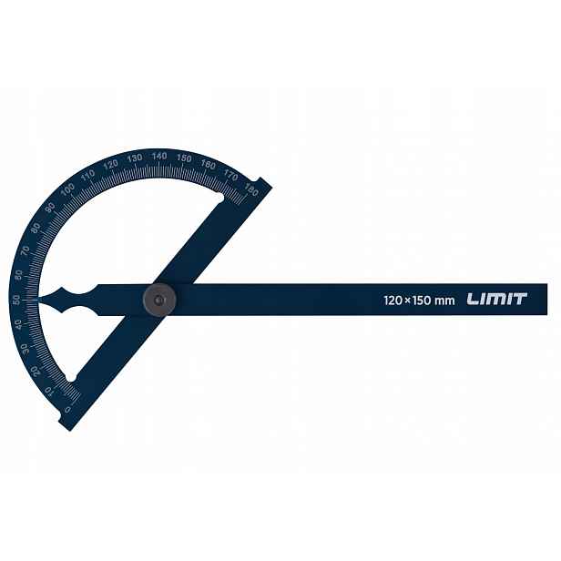 Úhelník s otočnou stupnicí hliníkový Limit 120x150mm