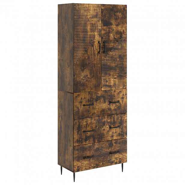 vidaXL Sada skříněk 2 ks 66 x 34,5 x 90 cm Kompozitní dřevo