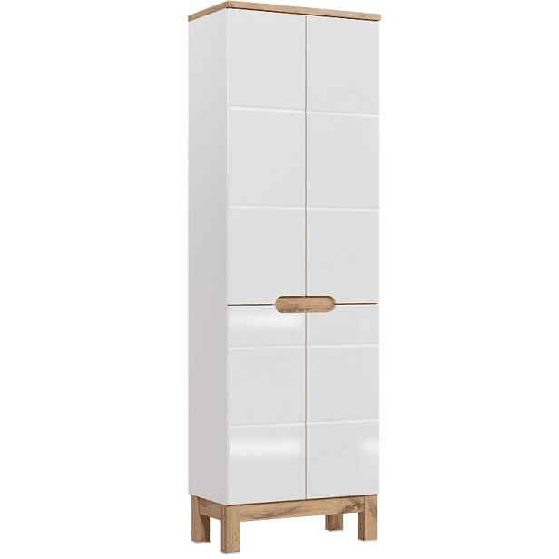ArtCom Vysoká skříňka do koupelny BALI White 805