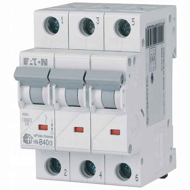 Eaton Nadproudový Spínač 3P B40 xPole Home HN-B40/3 Eaton 194885