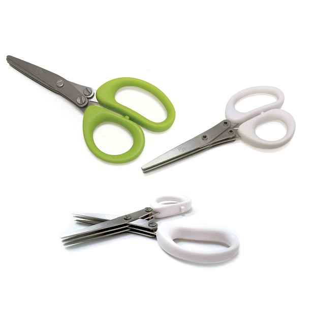 Prosperplast Nůžky na bylinky HERBA bílé/zelené 13cm