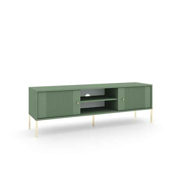 Vivaldi TV stolek Iseo II 154,5 cm zelený