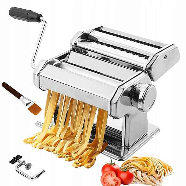 Ocelový strojek na těstoviny Lasagne Spaghetti Linguine 2v1