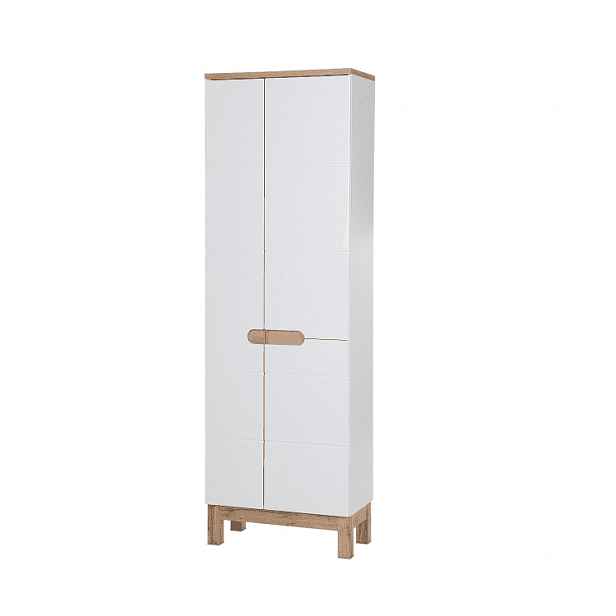 ArtCom Vysoká skříňka do koupelny BALI White 900