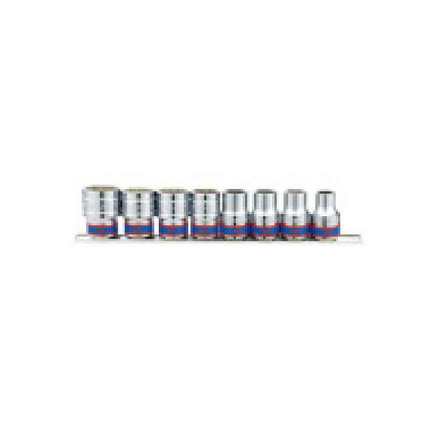 Hlavice 1/2" 8 hran 9dílná sada King Tony 4510MR