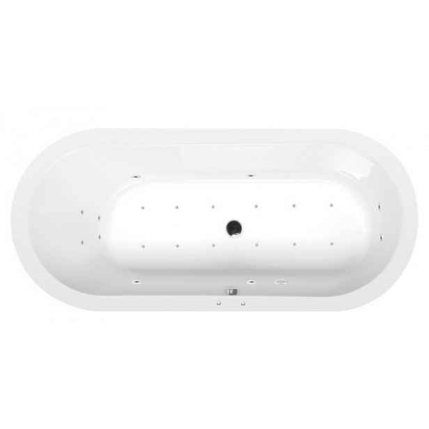 Masážní vana Polysan Astra 165x75 cm Active Hydro-Air akrylát levá i pravá 35611.2010
