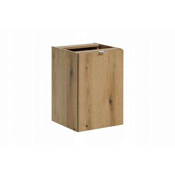 Szafka pod blat 40cm z koszem na pranie, Nova Oak