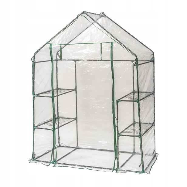 Zahradní Skleník 143*73*195 CM Pvc N04730 Dedra