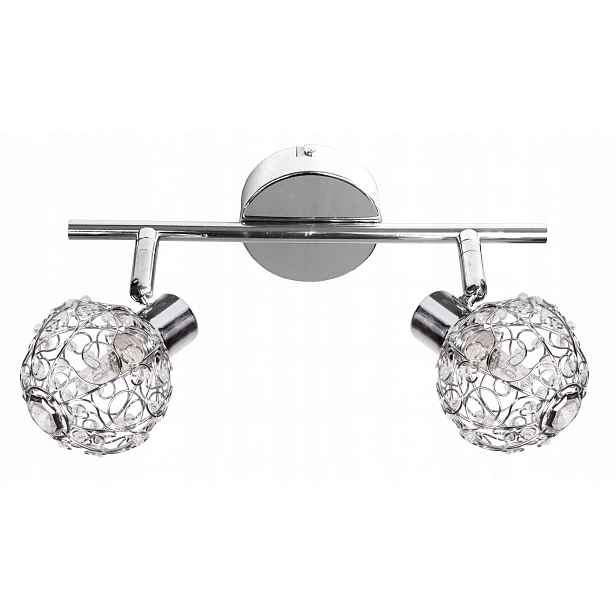 Dvojitá chromová lišta 2XG9 Collar Candellux