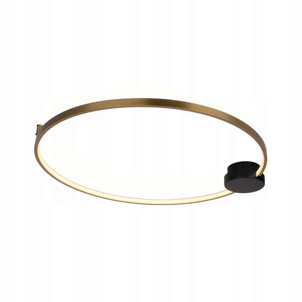 Eye 40 Stropní Svítidlo – moderní stropní svítidlo Led, černý a zlatý, 40 cm
