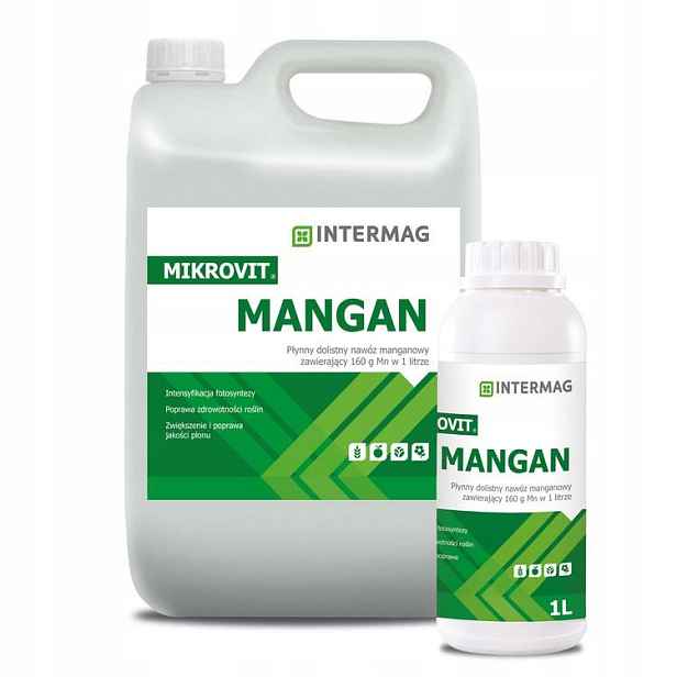 Mikrovit Mangan 160 5L Intermag listové hnojivo XXL