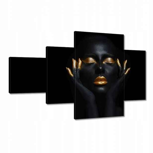 Obrazy 130x80 Zlatá meditace