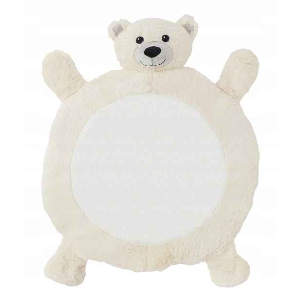 Tutumi Dětská plyšová podložka Baby Bear ecru
