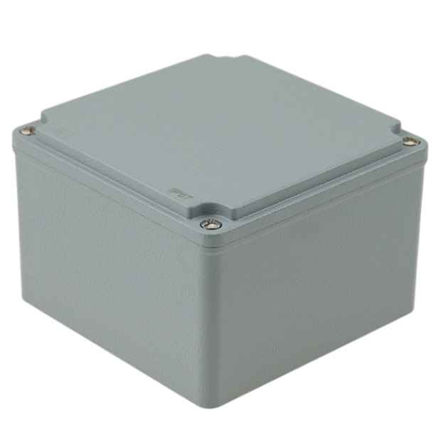 Univerzální Pouzdro Z Odolného Hliníku 130X130X90 MM, IP67, Hliník