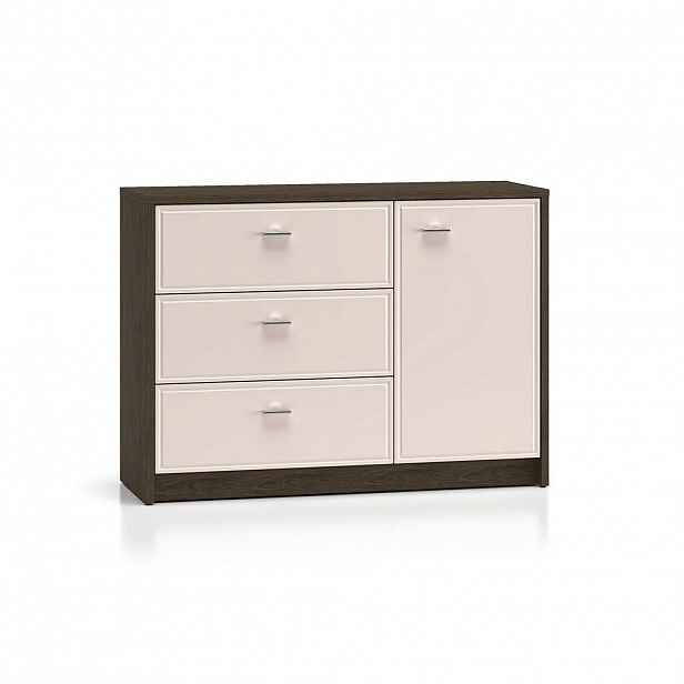 Petits-meubles SIDEBOARD Kaius Kašmír a tmavé dřevo
