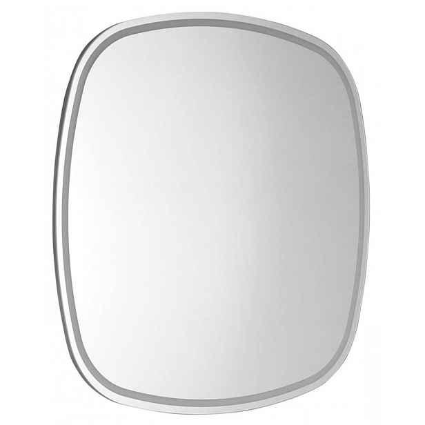 Sapho - Zrcadlo Bruto s LED osvětlením, 80x80 cm BU080