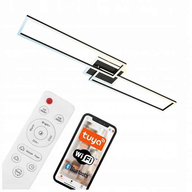 stropní svítidlo Led Smart WiFi Tuya 34W s Pilotem, regulace barvy do obývacího pokoje