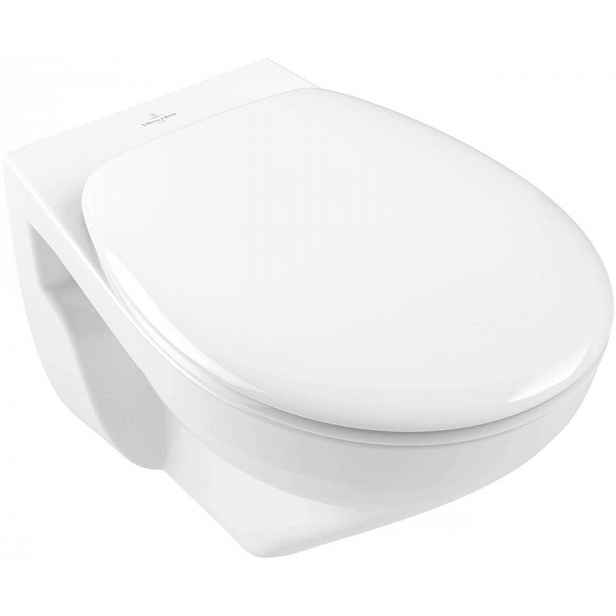 Villeroy & Boch O.novo - Závěsné WC, DirectFlush, CeramicPlus, alpská bílá 7682R0R1