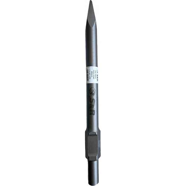 Dláto špičaté 400 mm s šestihrannou špičkou Hex 30 S&r Německá výroba