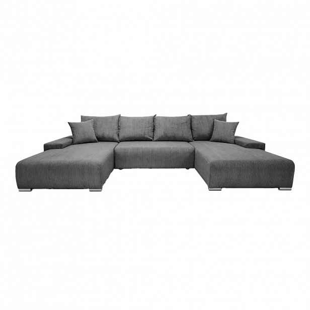 Fedve ECKSOFA Trawanga s funkcí spánku, Šedá