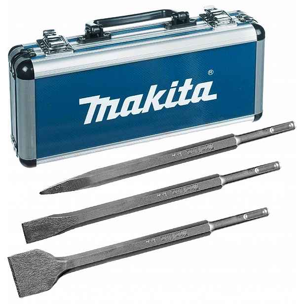 3 sekáče Sds+ L-250 mm Sds+ Makita D-42357 Kufr