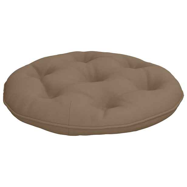 vidaXL Polštář na závěsné křeslo VIANEN 100% polyester Taupe