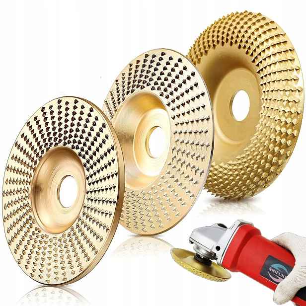 3 x Kotouče Na Dřevo Pro Broušení 100 MM S Wolframovými Zuby