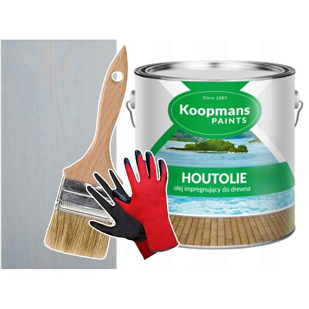 Koopmans Olej na terasu Houtolie Šedý 5L