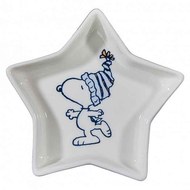 Butlers PEANUTS Talířek na šperky hvězda Snoopy v čepici 10 cm