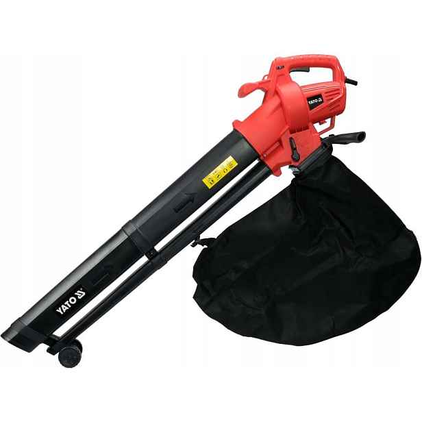 Elektrické dmychadlo Yato 3500 W s drtičem a sáčkem 35 l YT-85180