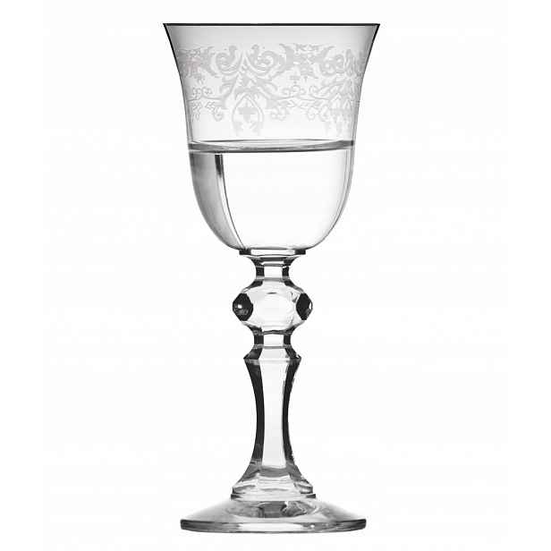 Sklenice na vodku tulipánových tinktur Krosno Krista Deco 50 ml 6 ks
