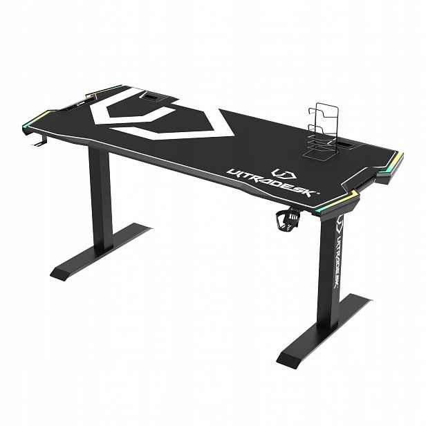 Ultradesk herní stůl Force bílý