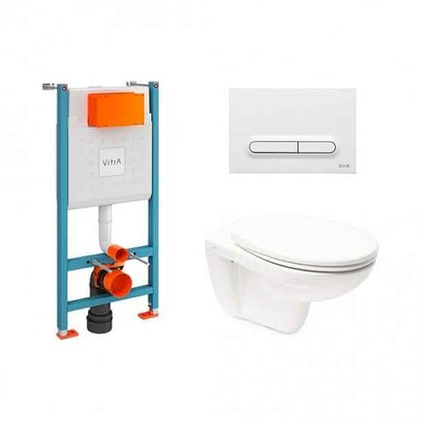 Závěsný WC set do lehkých stěn / předstěnová Vitra Normus SIKOVSW1