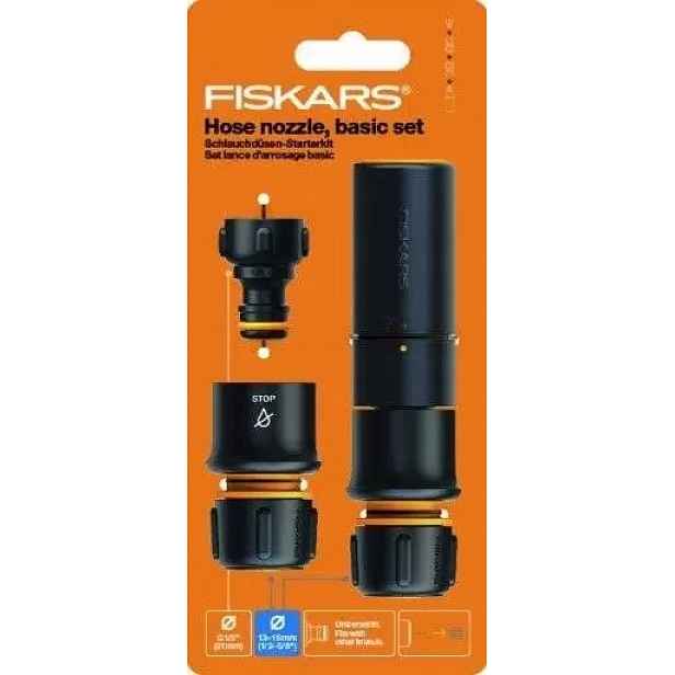 1027090 Sada pro zavlažování 1/2 Tryska Fiskars Spojka pro zavlažování zahrad