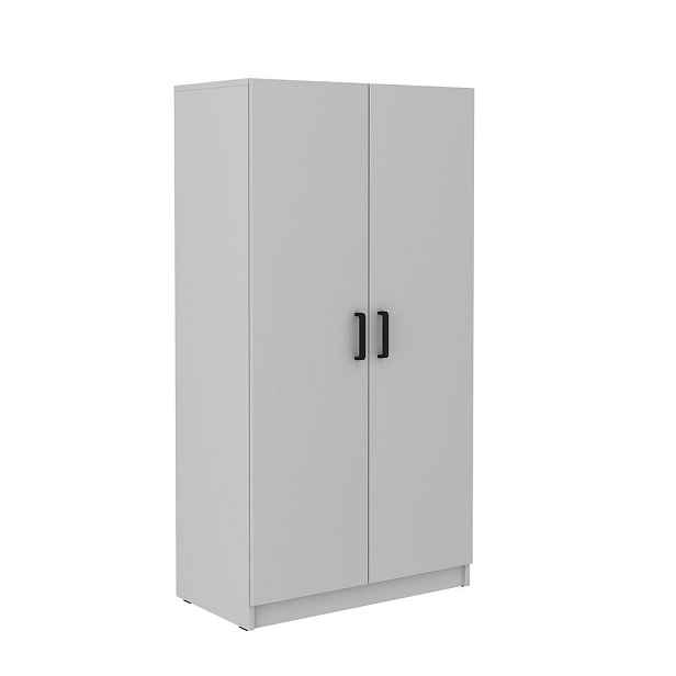 MASSENO ŠATNÍ SKŘÍŇ S OTOČNÝMI DVEŘMI MALTESA, 79,9/153,6/42 cm 2dveřová, šedá